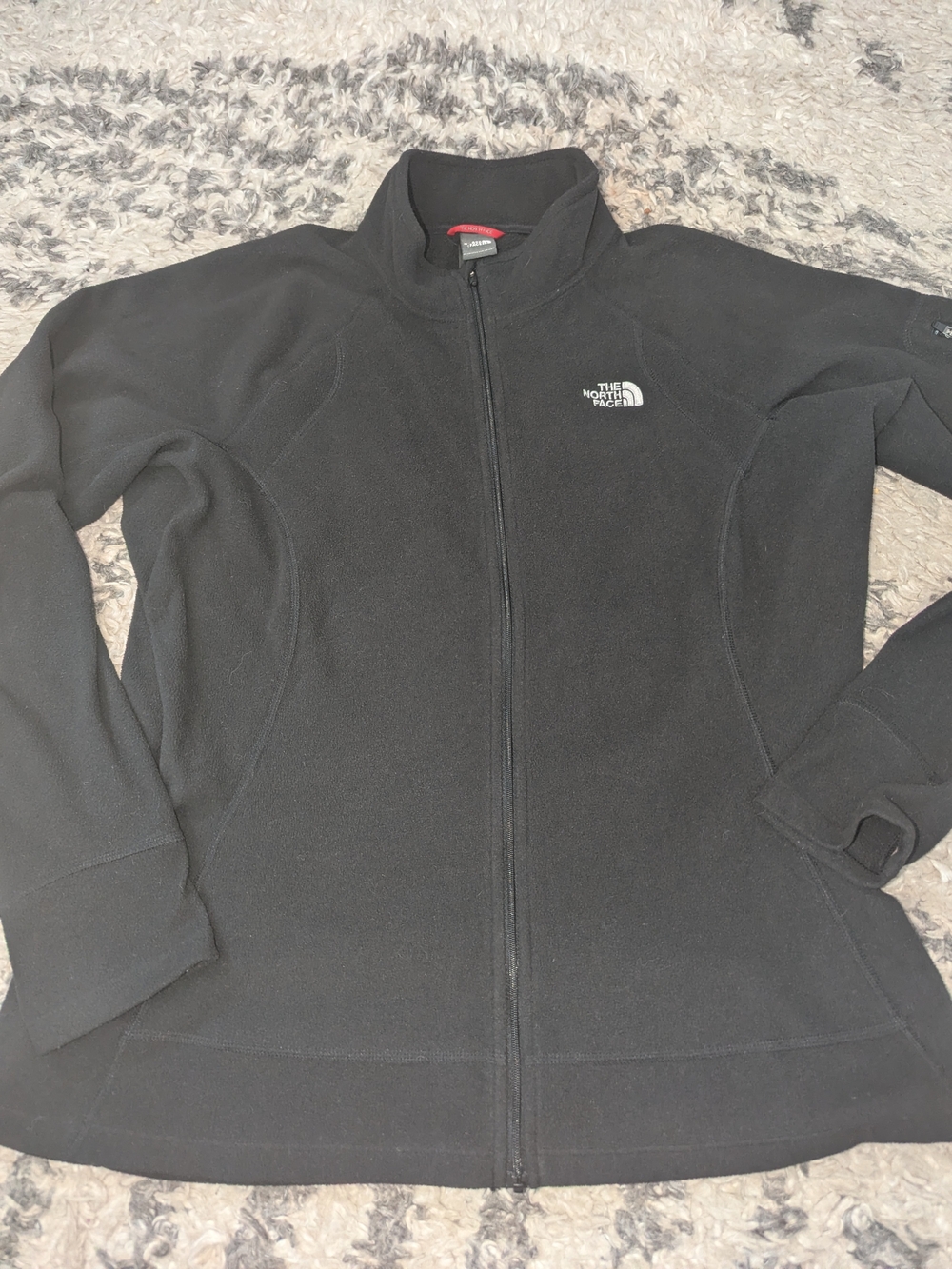 The North Face Women's Black Full-Zip Fleece Jacket